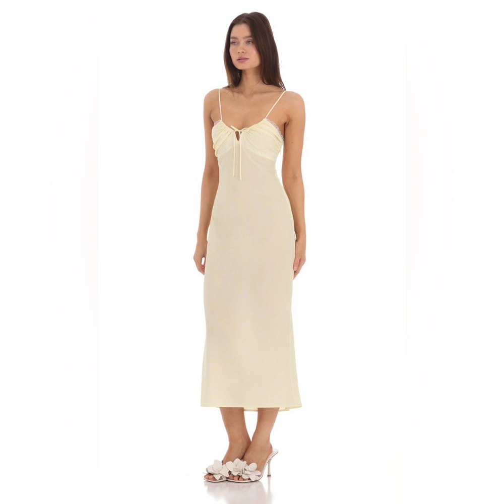 Express white Maxi Dress